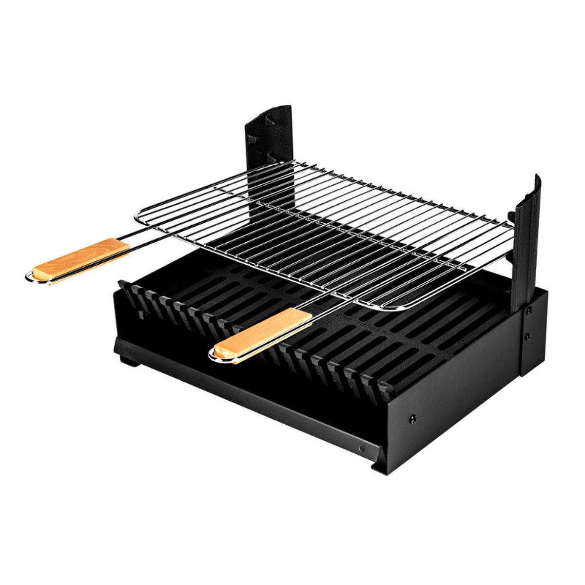 Barbecue au charbon, réglable, Grilloir, GRILLOIR noir, SOMAGIC