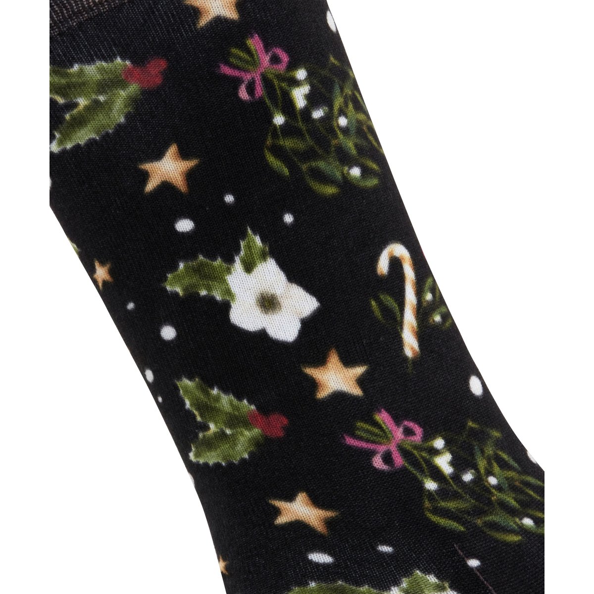 Chaussettes Fancy Christmas Opaque noir basique, BURLINGTON