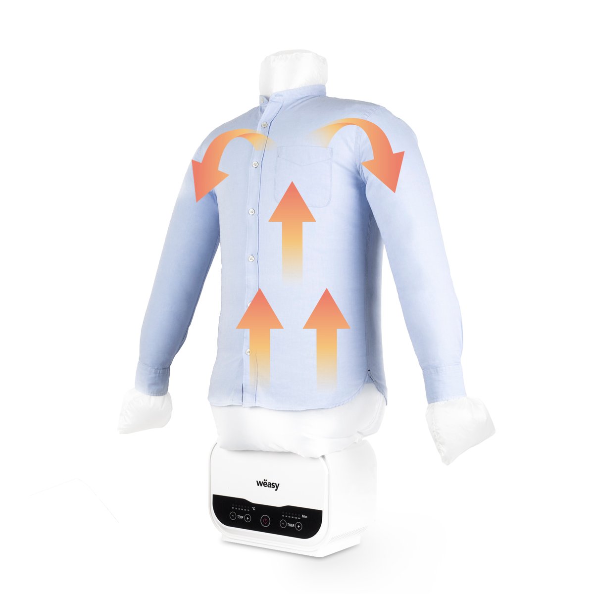 Mannequin de repassage Magic Pressing + Housse de pantalon - IRO330 couleur unique, WEASY