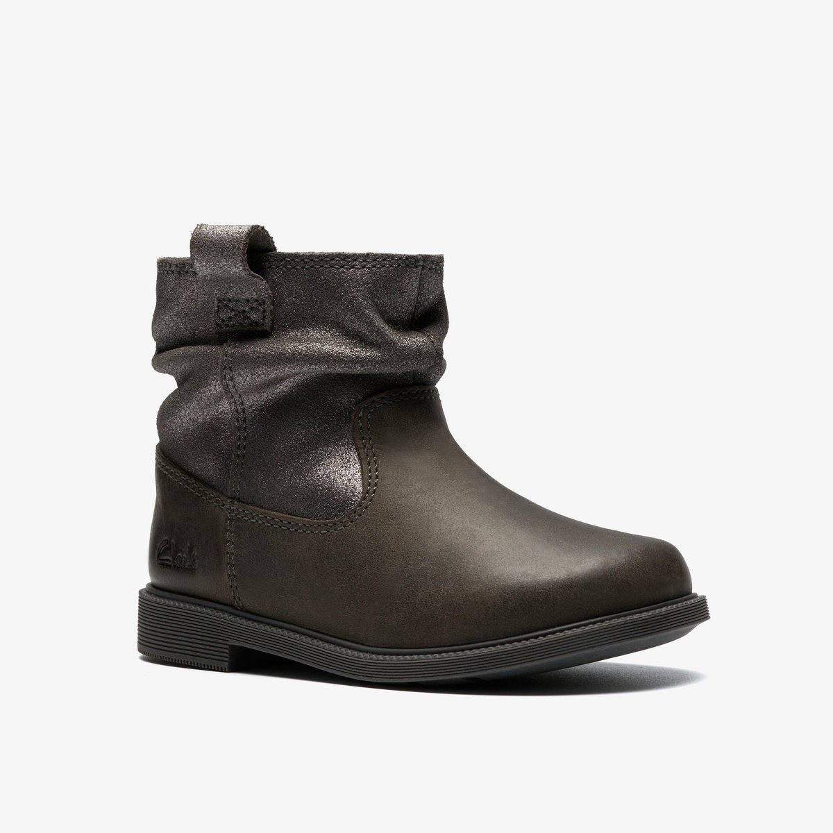 Boots Suède OAKLYN TOP K gris, CLARKS