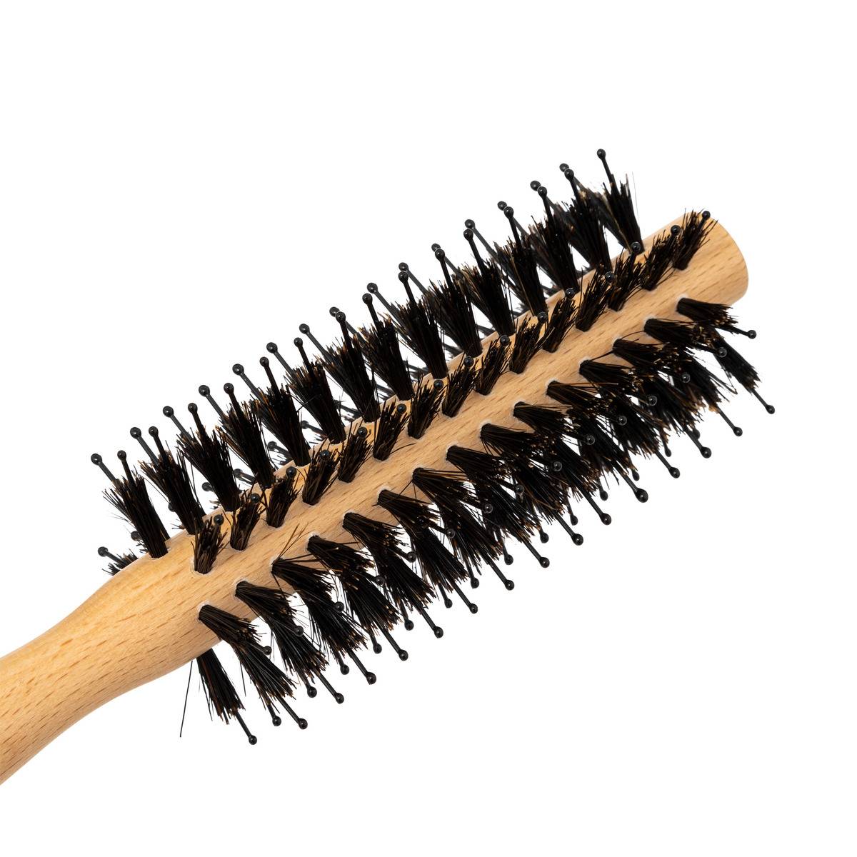 Brosse à cheveux ronde poils de sanglier brown, 5FIVE SIMPLY SMART