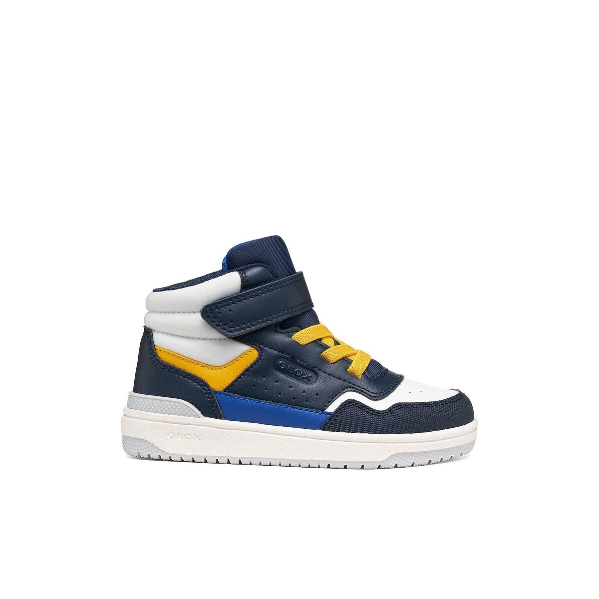Baskets montantes, WASHIBA bleu marine/blanc, GEOX