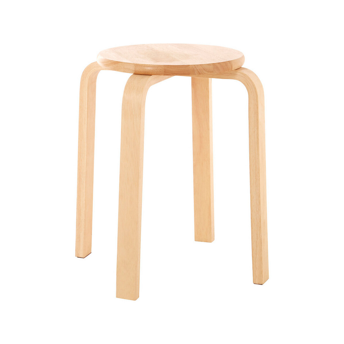 Hattie Heavea Wood Stackable Stool wood, SO'HOME