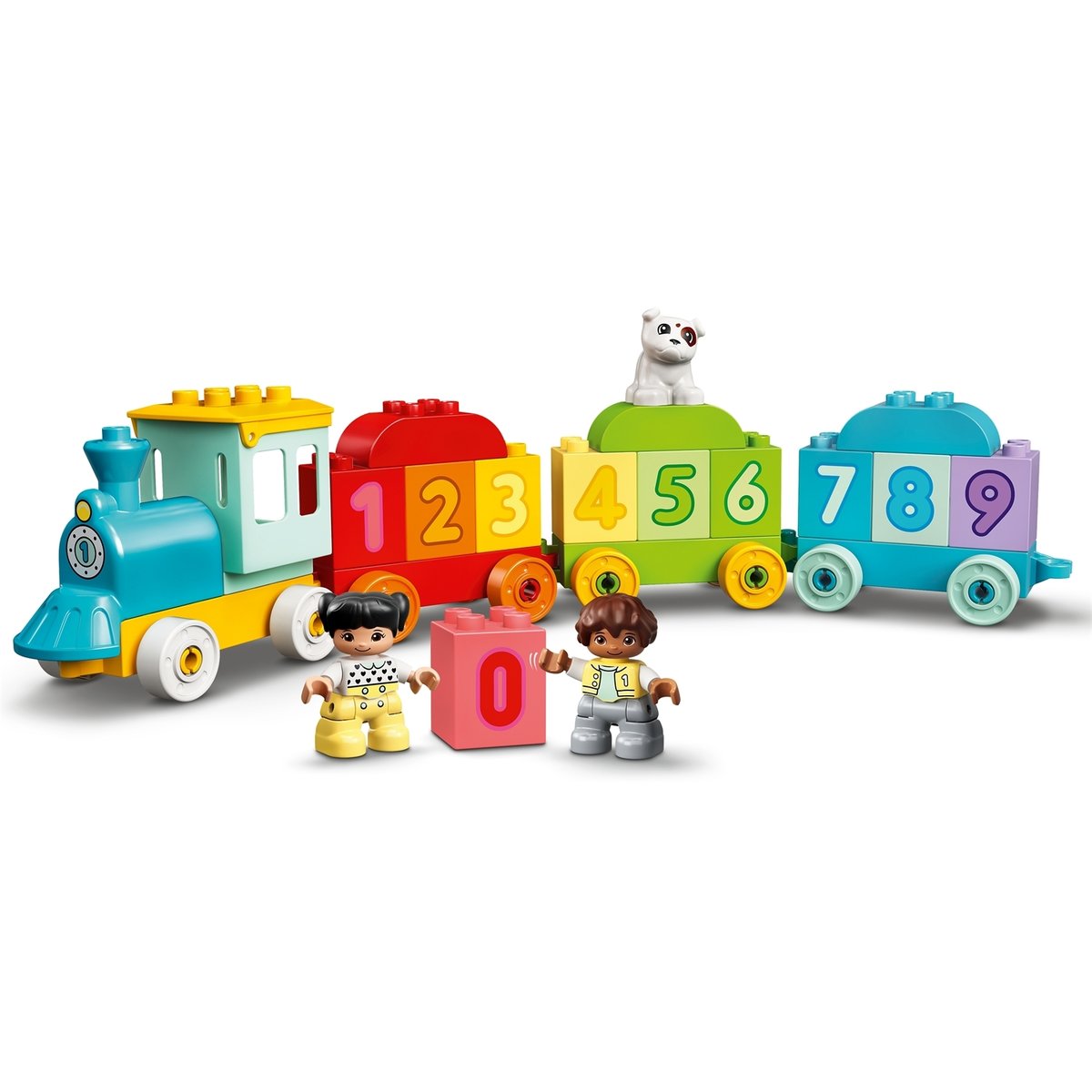 LEGO DUPLO - Train des Chiffres Éducatif - Apprenez à Compter Amusant - 10954 multicolore, LEGO