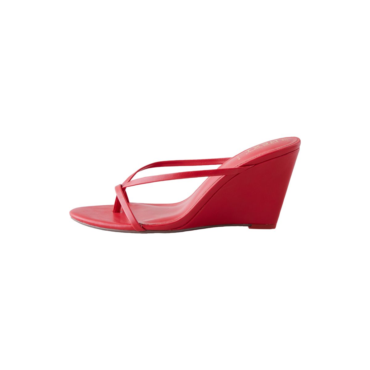 Chaussures compensées à bride arrière rouge, NEXT