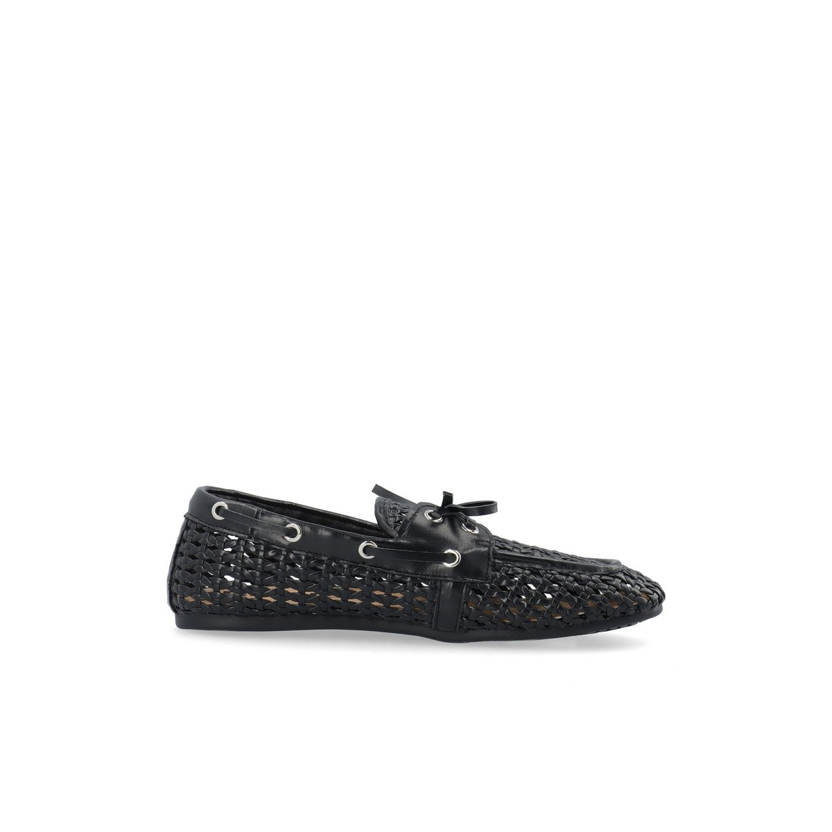 Chaussures Bateau black1, BIANCO