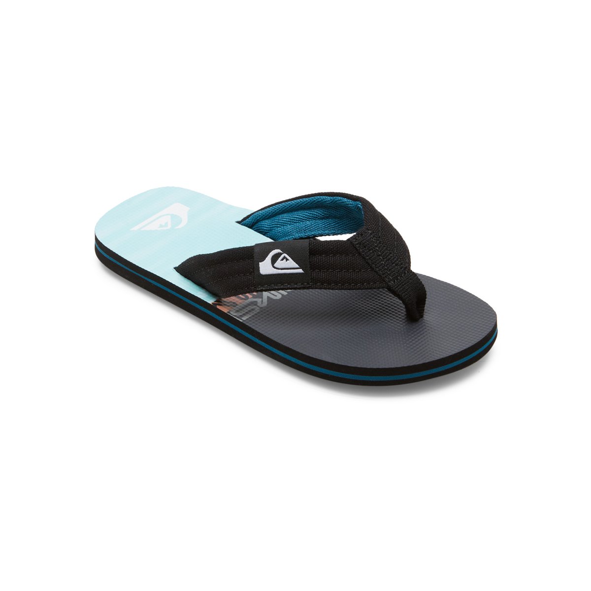 Sandales MOLOKAI LAYBACK multi black/black/blue, QUIKSILVER