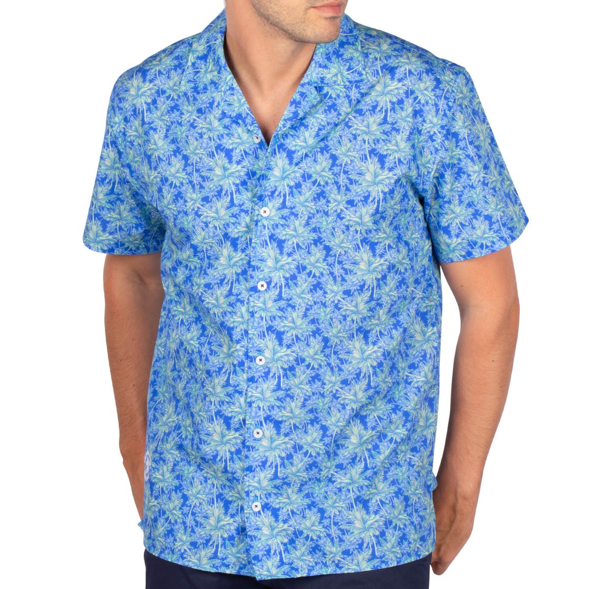 Chemise esprit maori blue, SHILTON