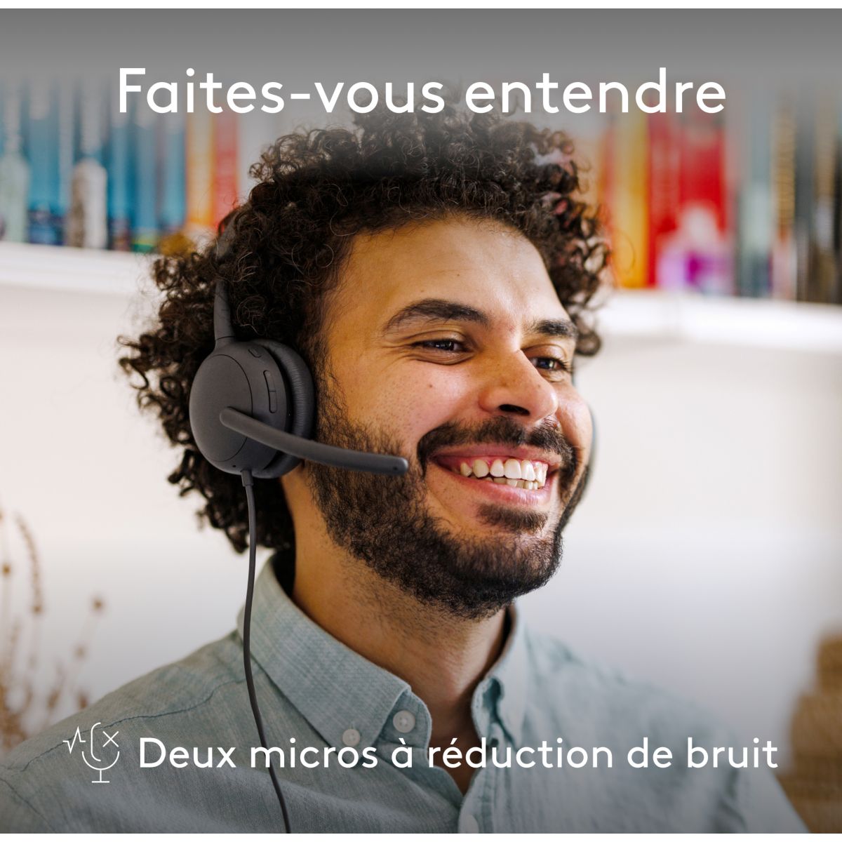 Micro-casque Zone Wired 2 GRAPHITE couleur unique, LOGITECH