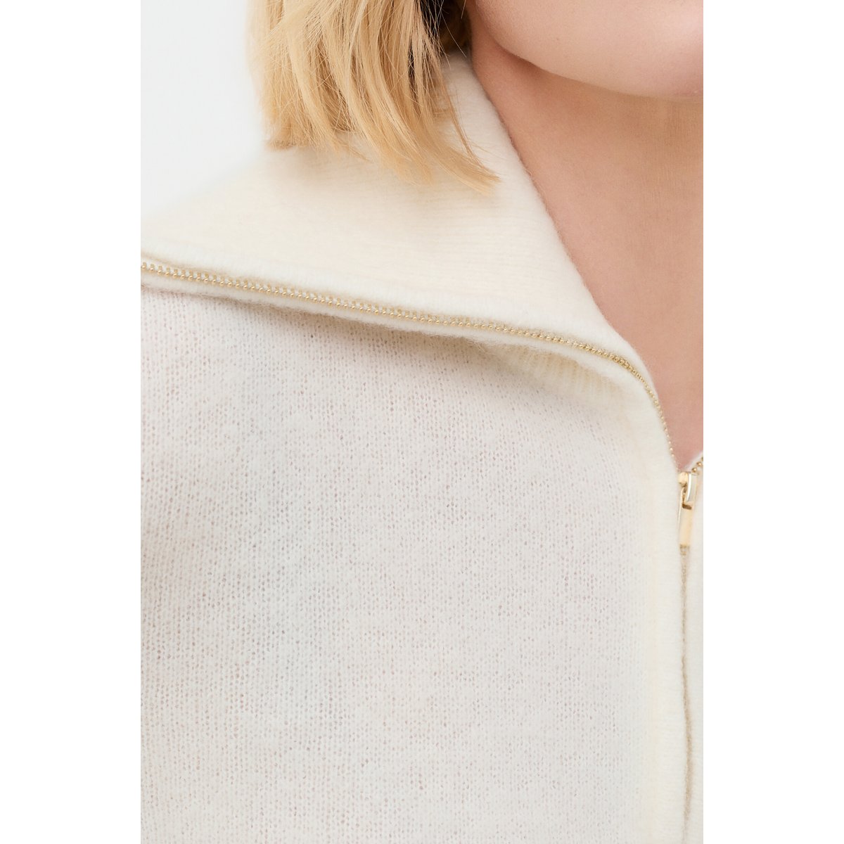 Pull droit camionneur MITCHELL ecru, CAROLL