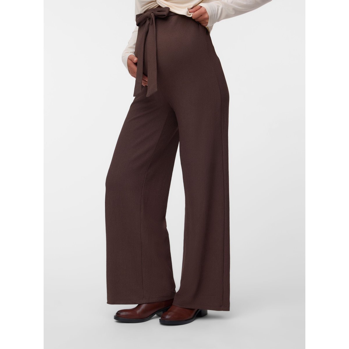 Pantalon chocolate brown, MAMA LICIOUS