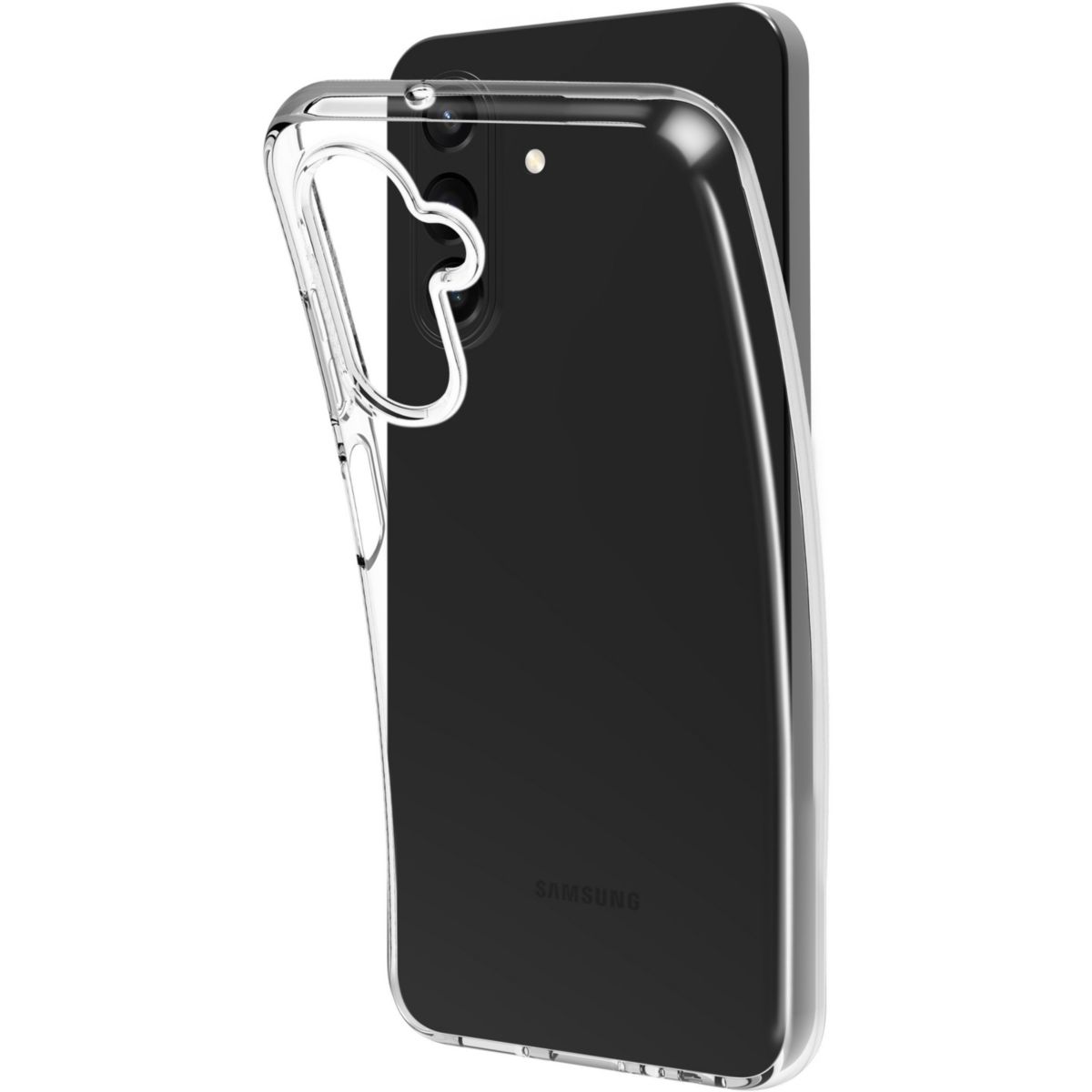 Pack Samsung A17 coque + 2 verre trempé couleur unique, ESSENTIEL B