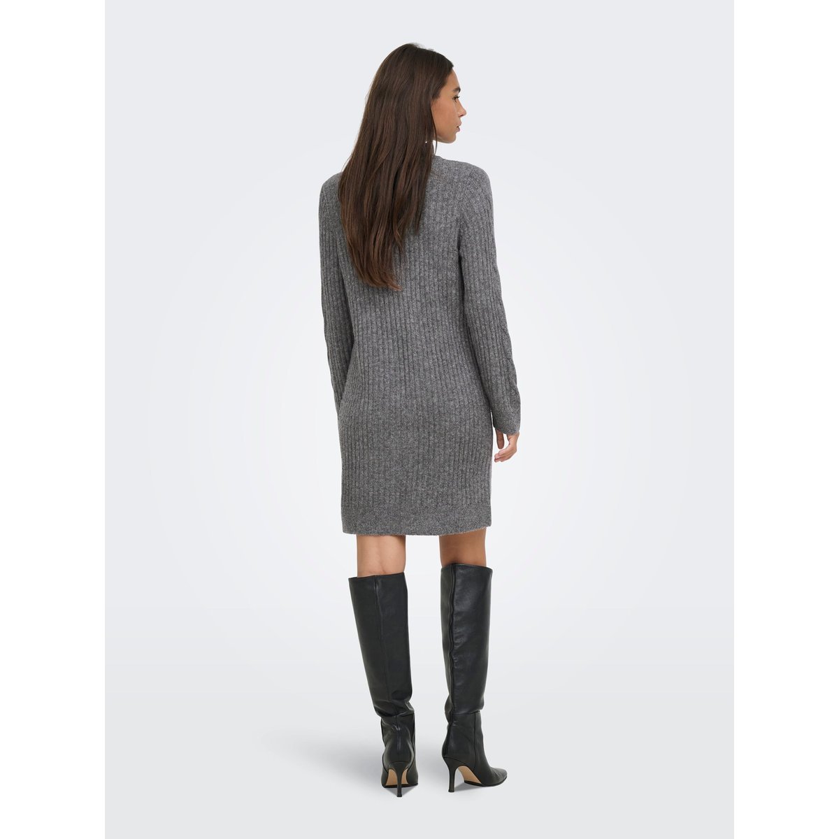 Robe En Maille medium grey melange 1, JDY