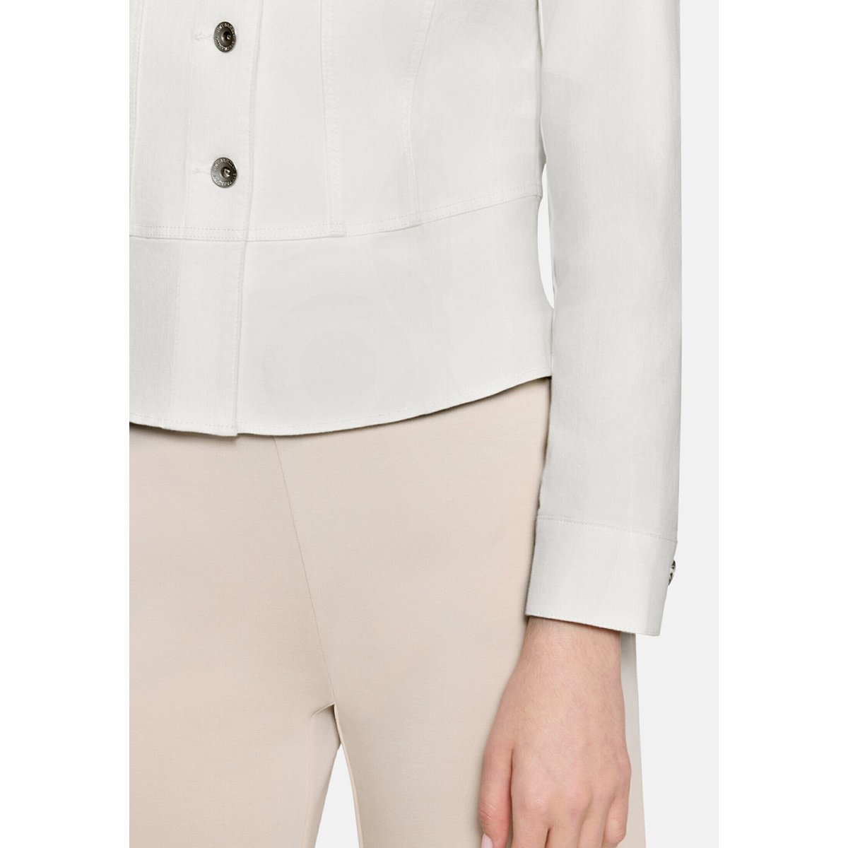Veste blazer à manches longues blanc, BETTY BARCLAY