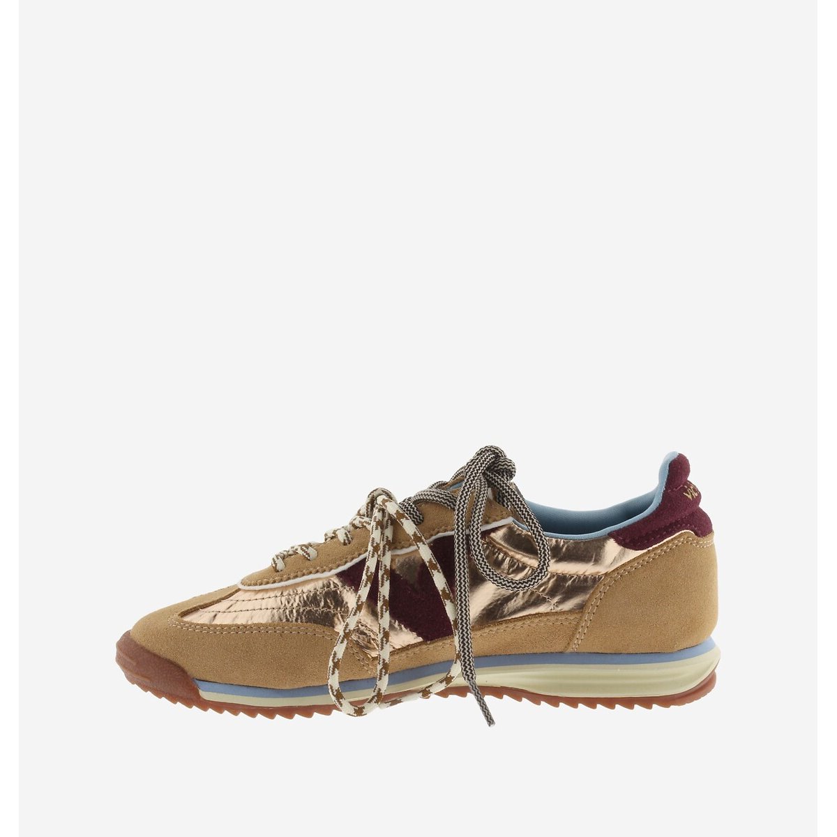 Baskets SATURNO SERRAJE & NYLON camel, VICTORIA