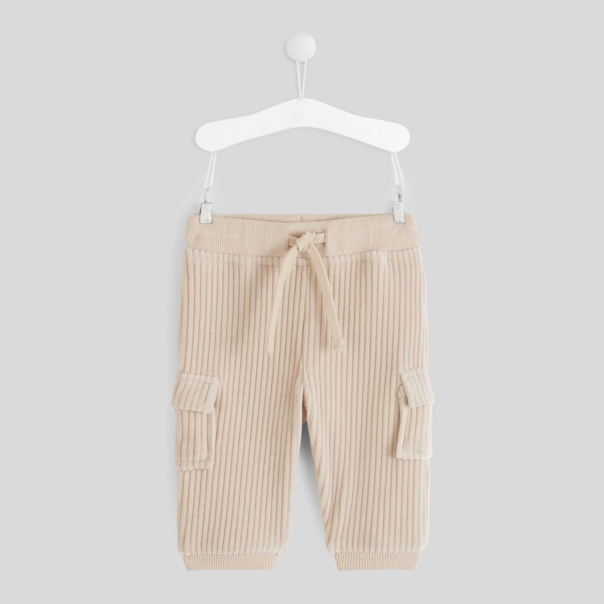 Pantalon long en velours calisson, BOUT'CHOU