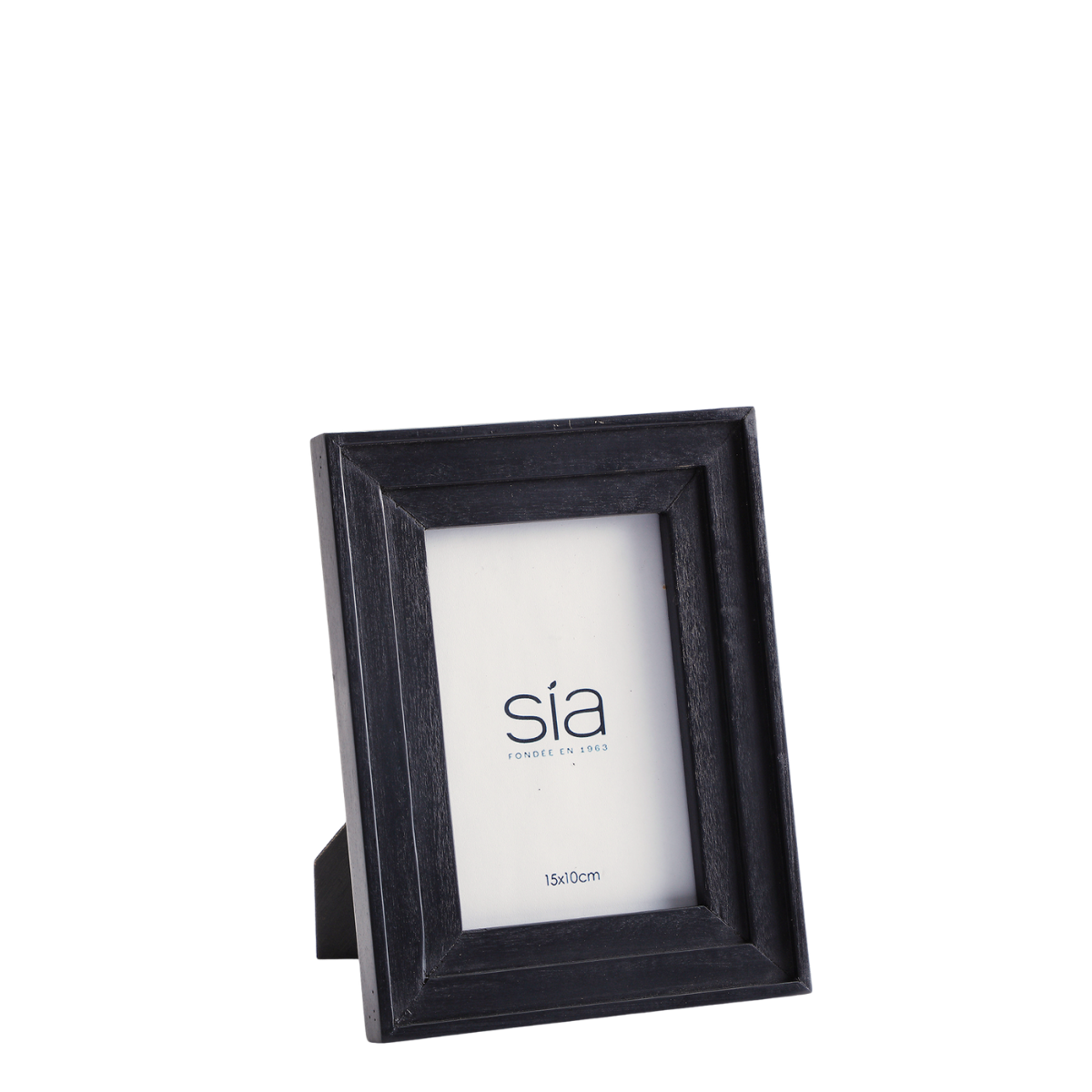 Cadre photo en pin H21 HAIKU noir, SIA DECO