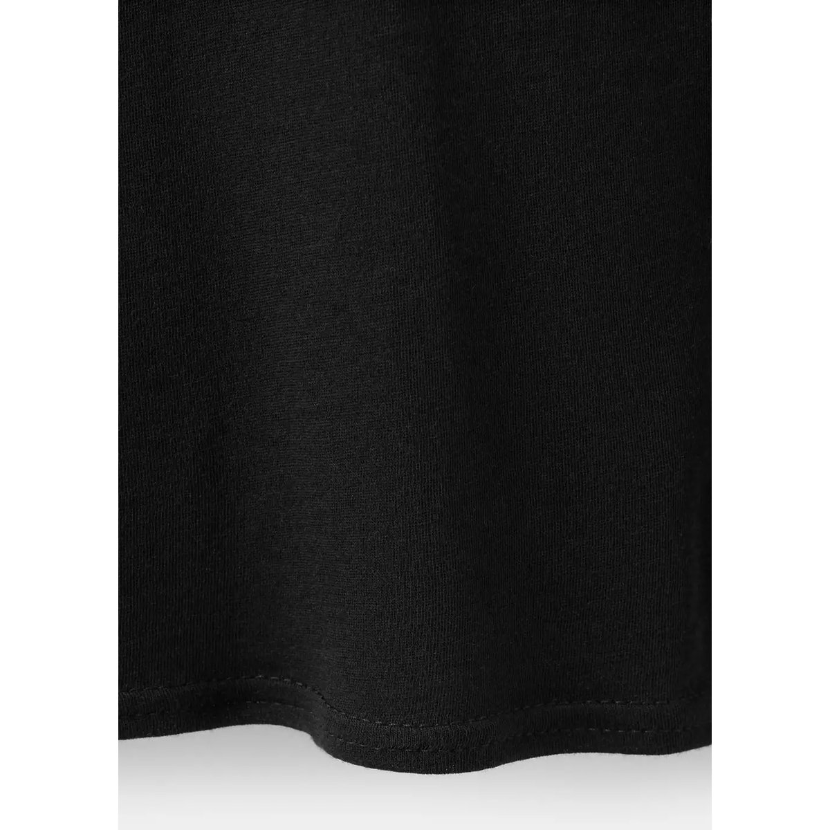T-shirt pyjama col montant noir, MANGO