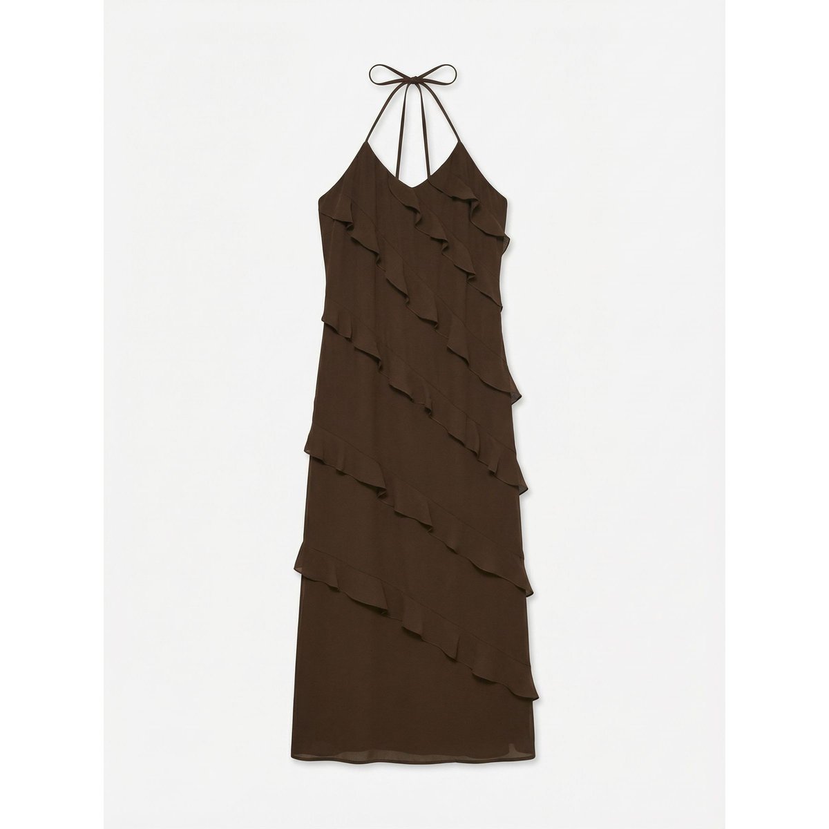 Robe marron - chicory coffee 1, VERO MODA