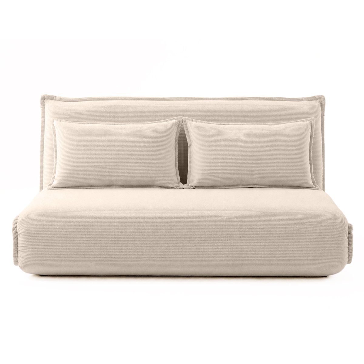 Banquette convertible clic-clac 2 places, CANDICE beige, BEST MOBILIER