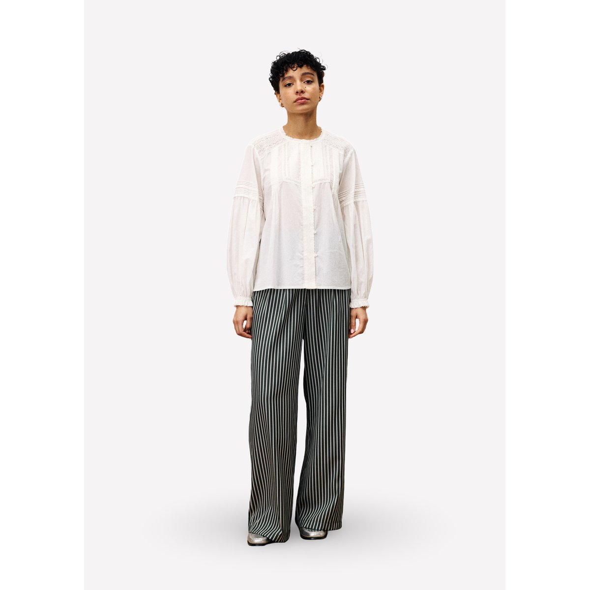 Chemise  en coton DEVI blanc, FRNCH