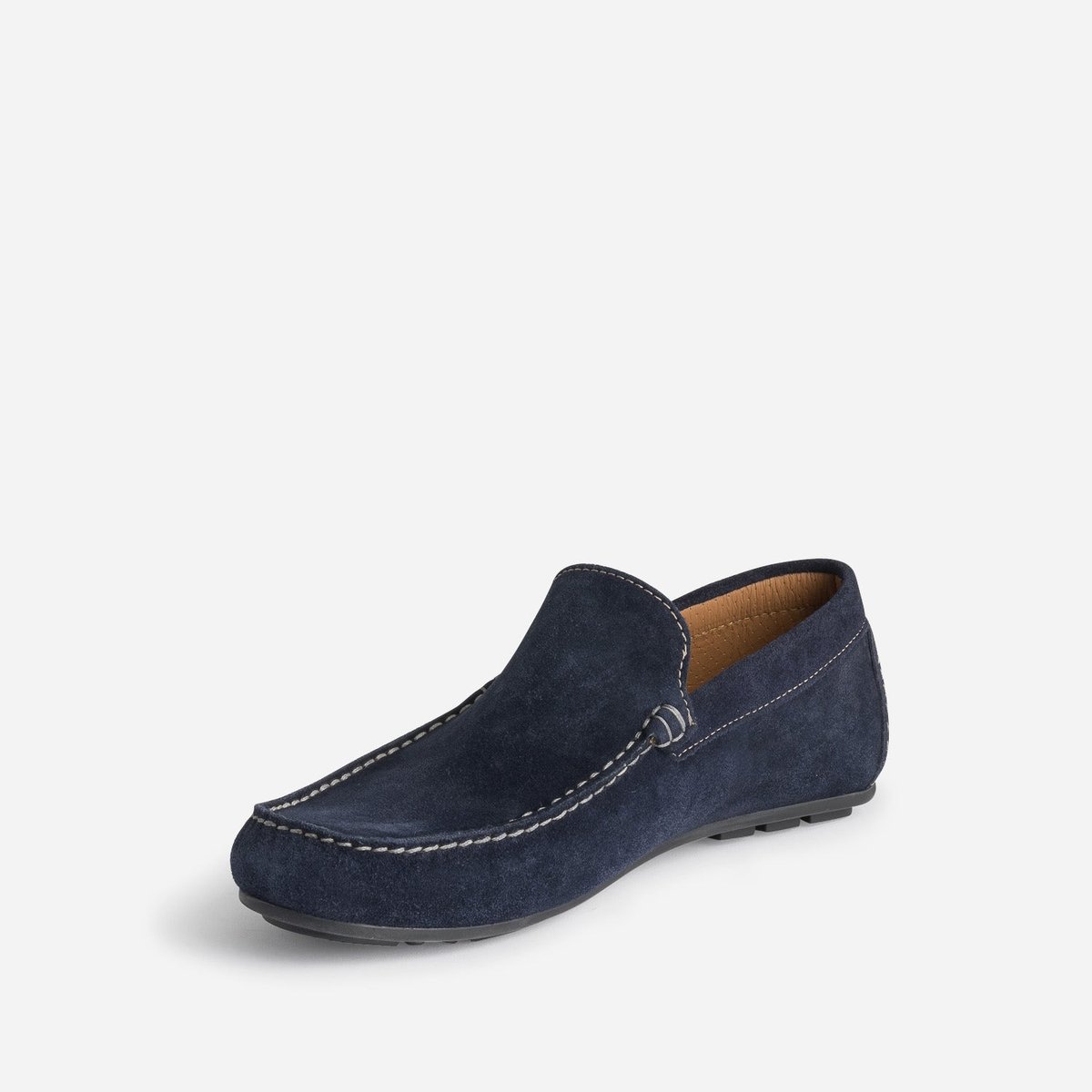 Mocassin en cuir HELMDON marine, ERAM