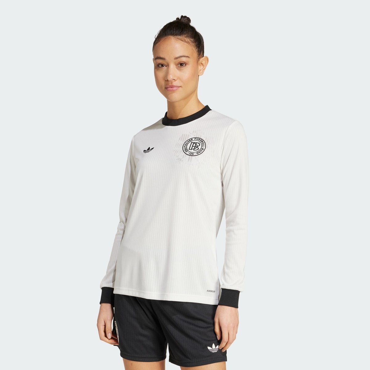 Maillot Manches Longues Allemagne Anniversary Maillot Manches Longues Allemagne Anniversary cloud white / black, adidas Performance