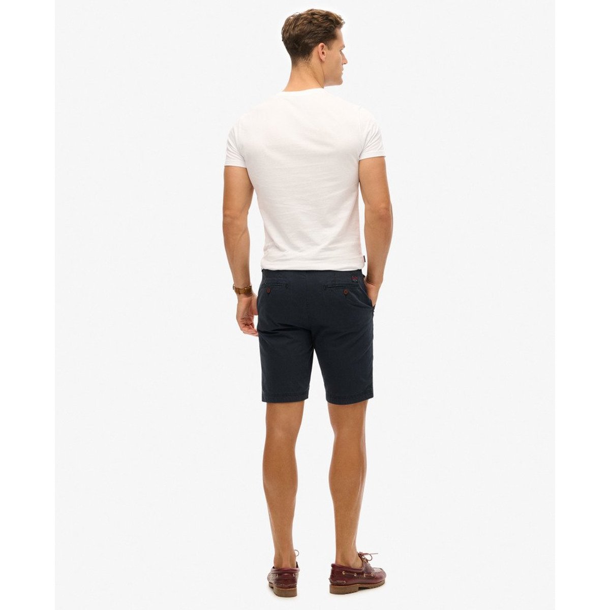 Short vintage bleu marine éclipse, SUPERDRY