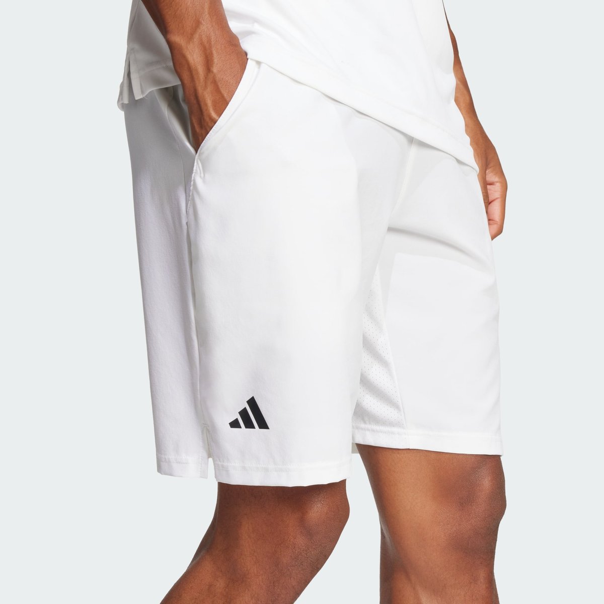 Short En Toile Stretch Club Tennis Climacool Short En Toile Stretch Club Tennis Climacool white, adidas Performance
