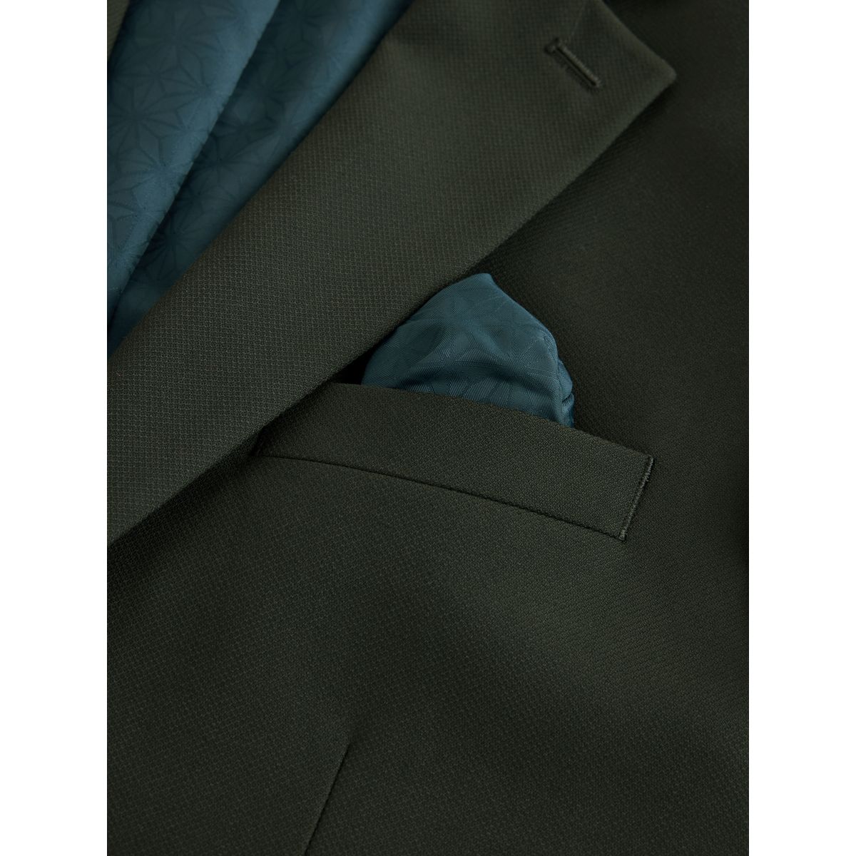 Veste de costume texturée vert olive, NEXT