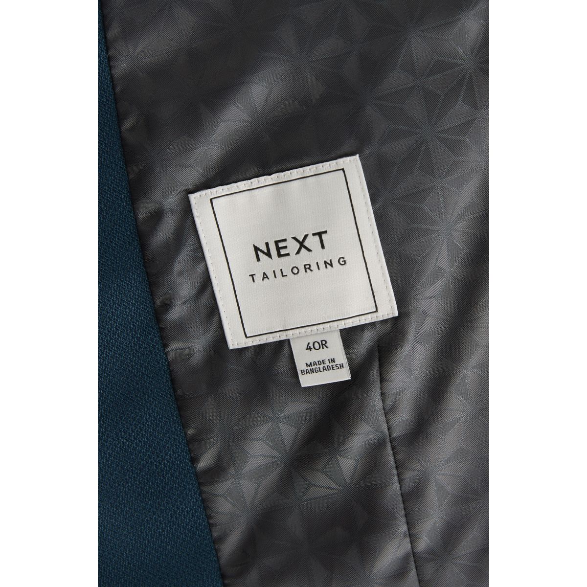 Gilet de costume texturé bleu sarcelle, NEXT