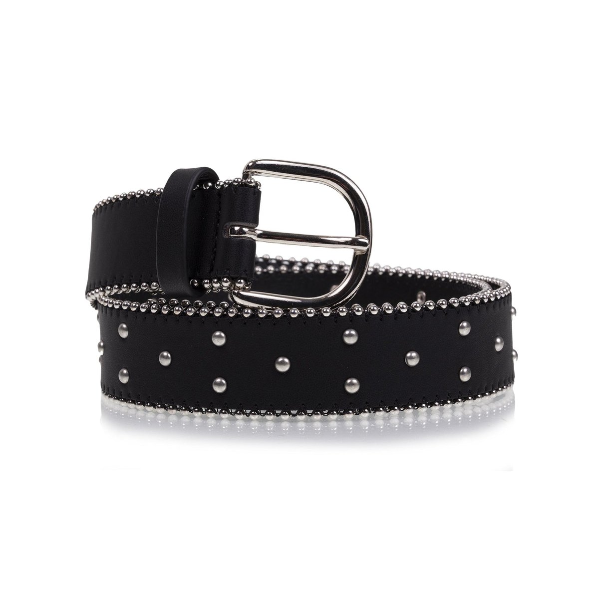 Ceinture lisse rétro noir, ISOTONER