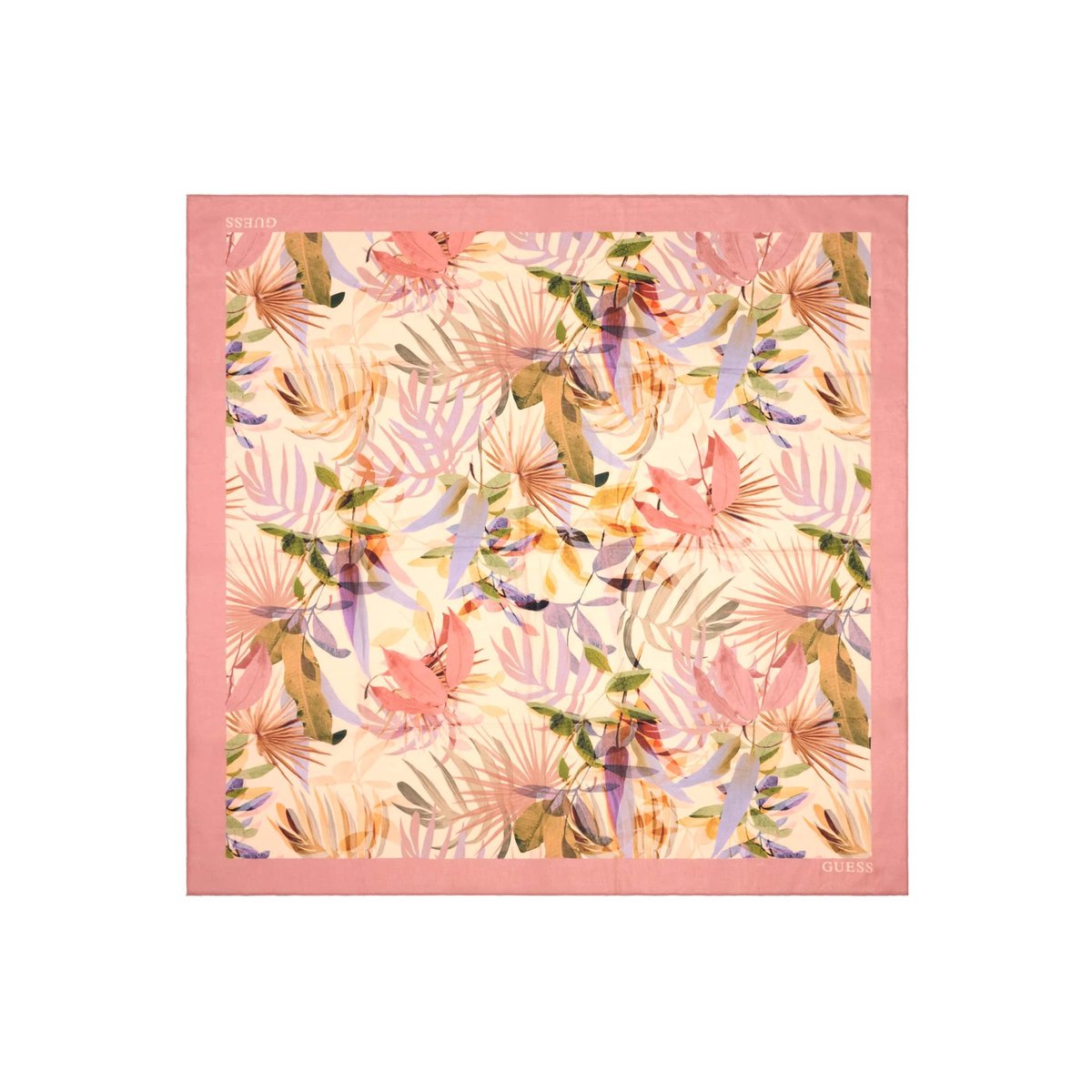 Gilda Lettering Kefiah rose, GUESS