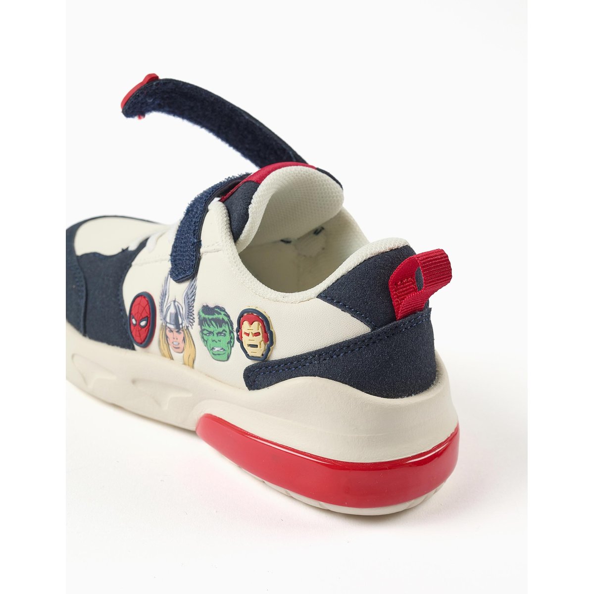 Baskets lumineuses avec imprimé Avengers bleu foncé, ZIPPY