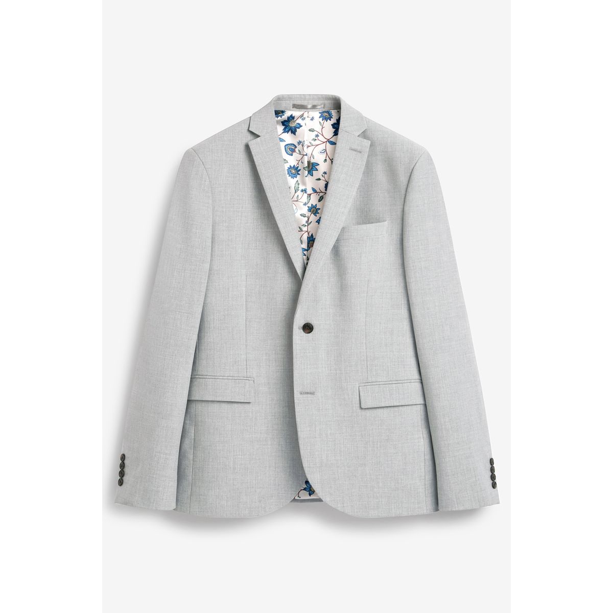 Veste de costume stretch gris clair, NEXT