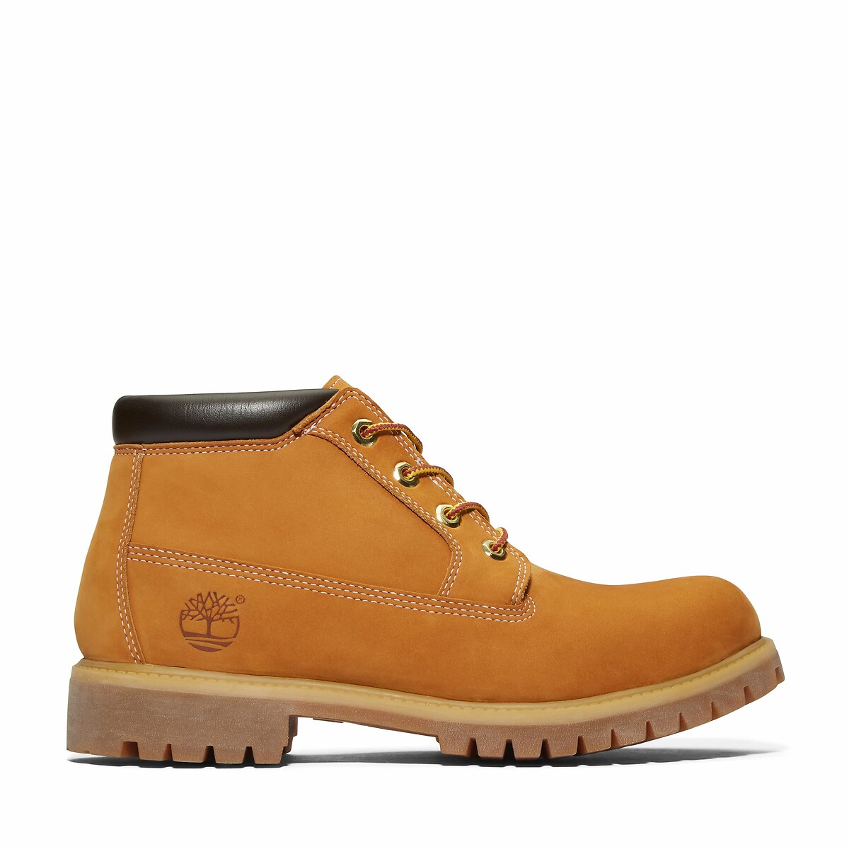 Heritage Mid Lace C Lace-Up Boots in Leather honey, TIMBERLAND
