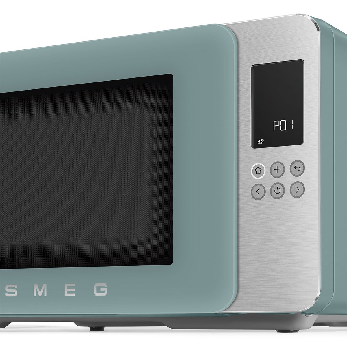 Micro-ondes gril pose libre MOC01 vert émeraude mat, SMEG