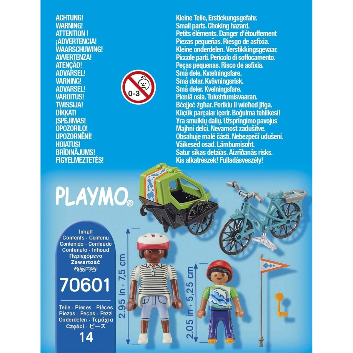 Special Plus Bicycle Excursion multicolore, PLAYMOBIL