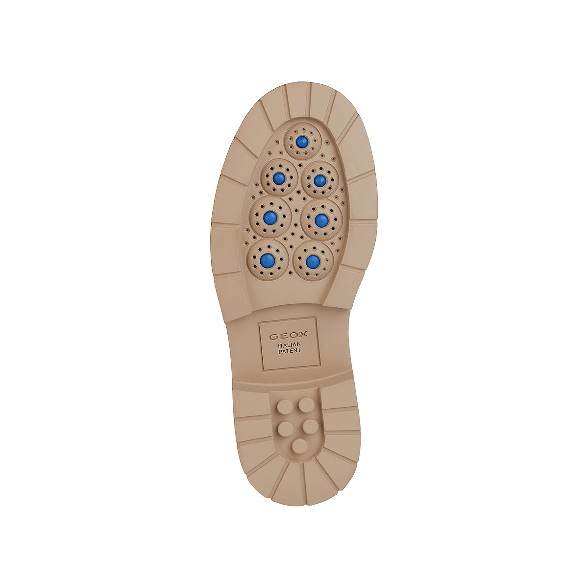 Mocassins respirants Spherica EC7 nude, GEOX
