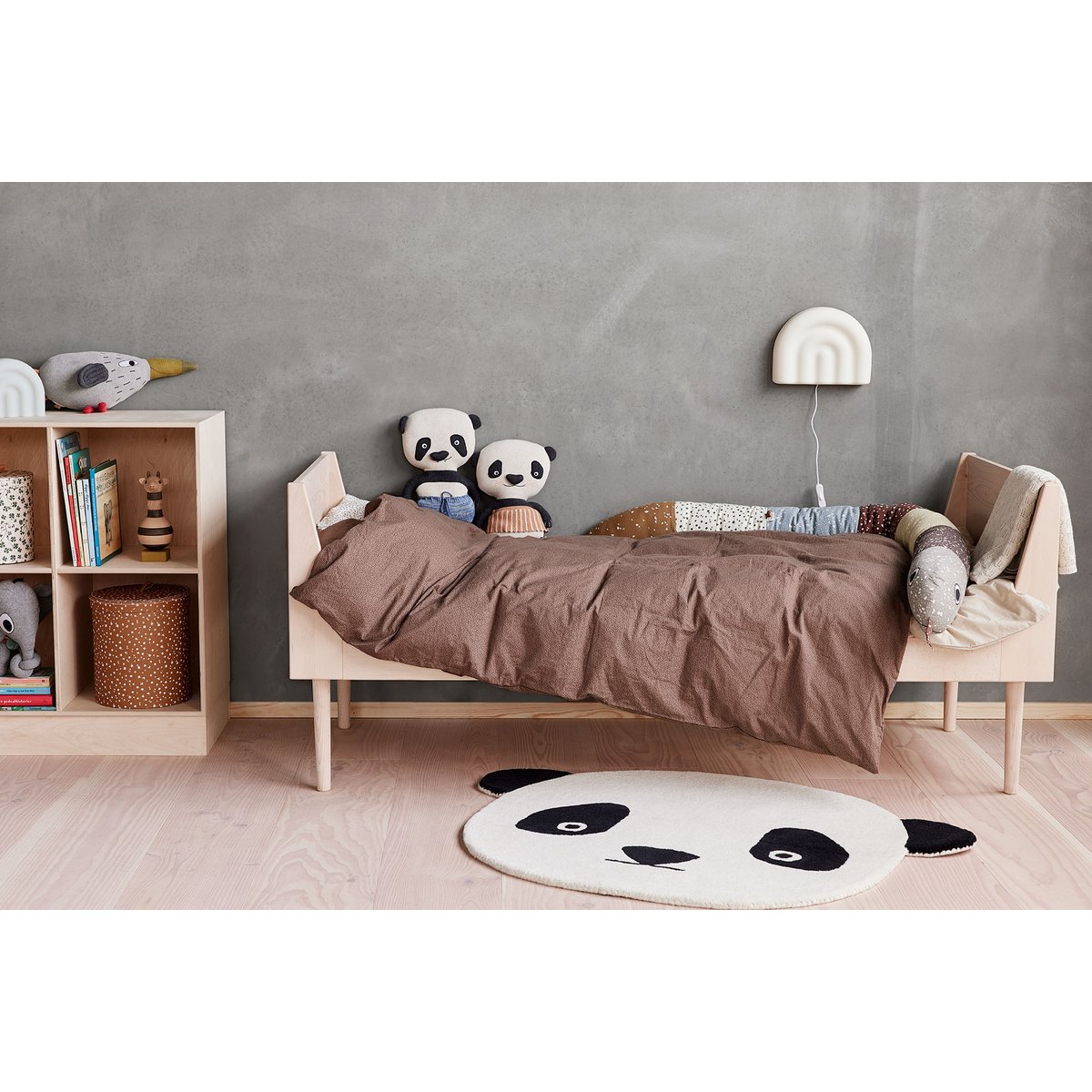 Lampe en silicone arc-en-ciel bleu, D'ARPEJE