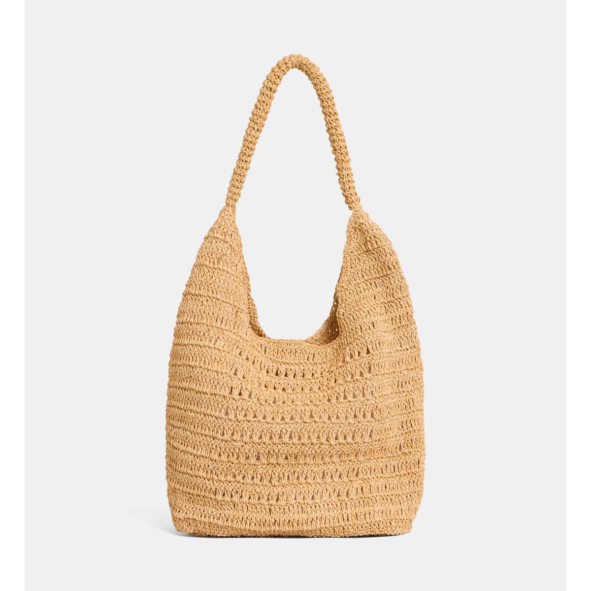 Sac à main anastasia épaule effet raphia naturel, GALERIES LAFAYETTE