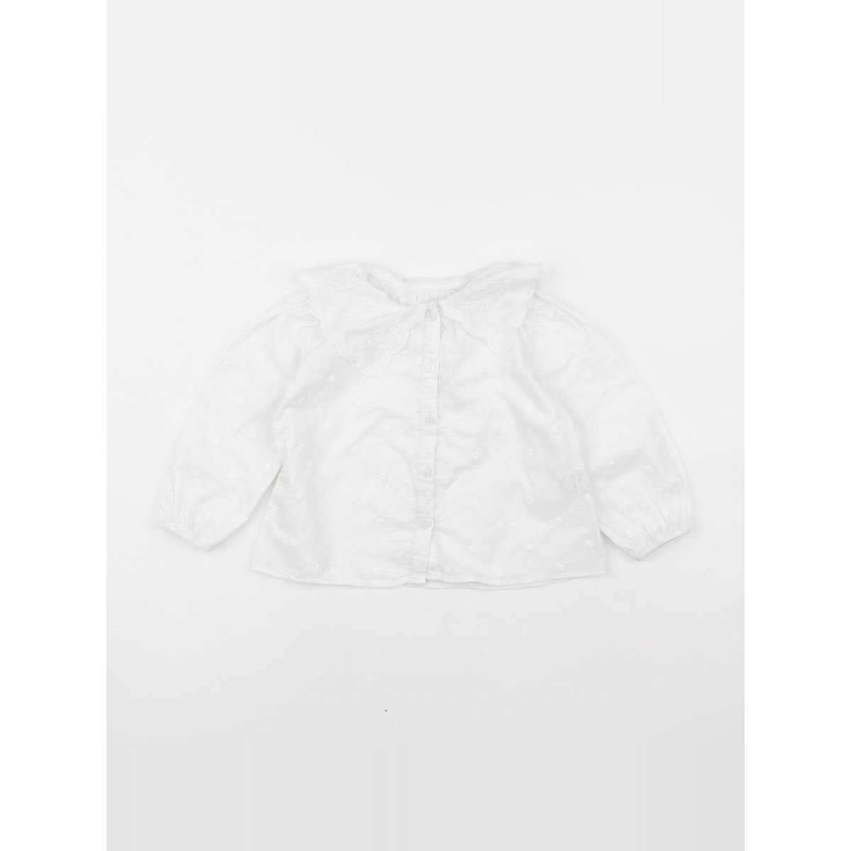 Blouse - Etat satisfaisant blanc, ZARA