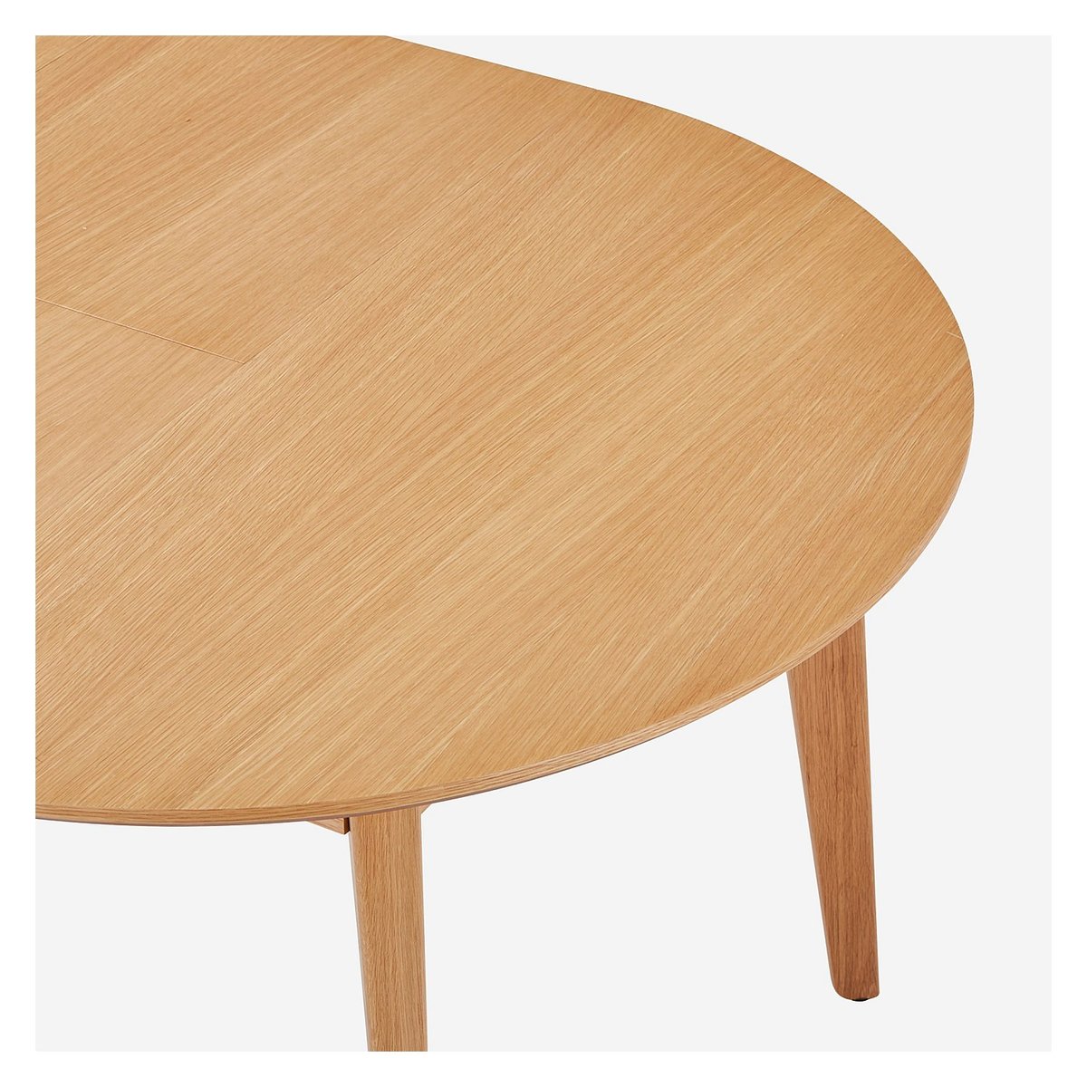 Table à manger bois MODER II naturel clair, HABITAT