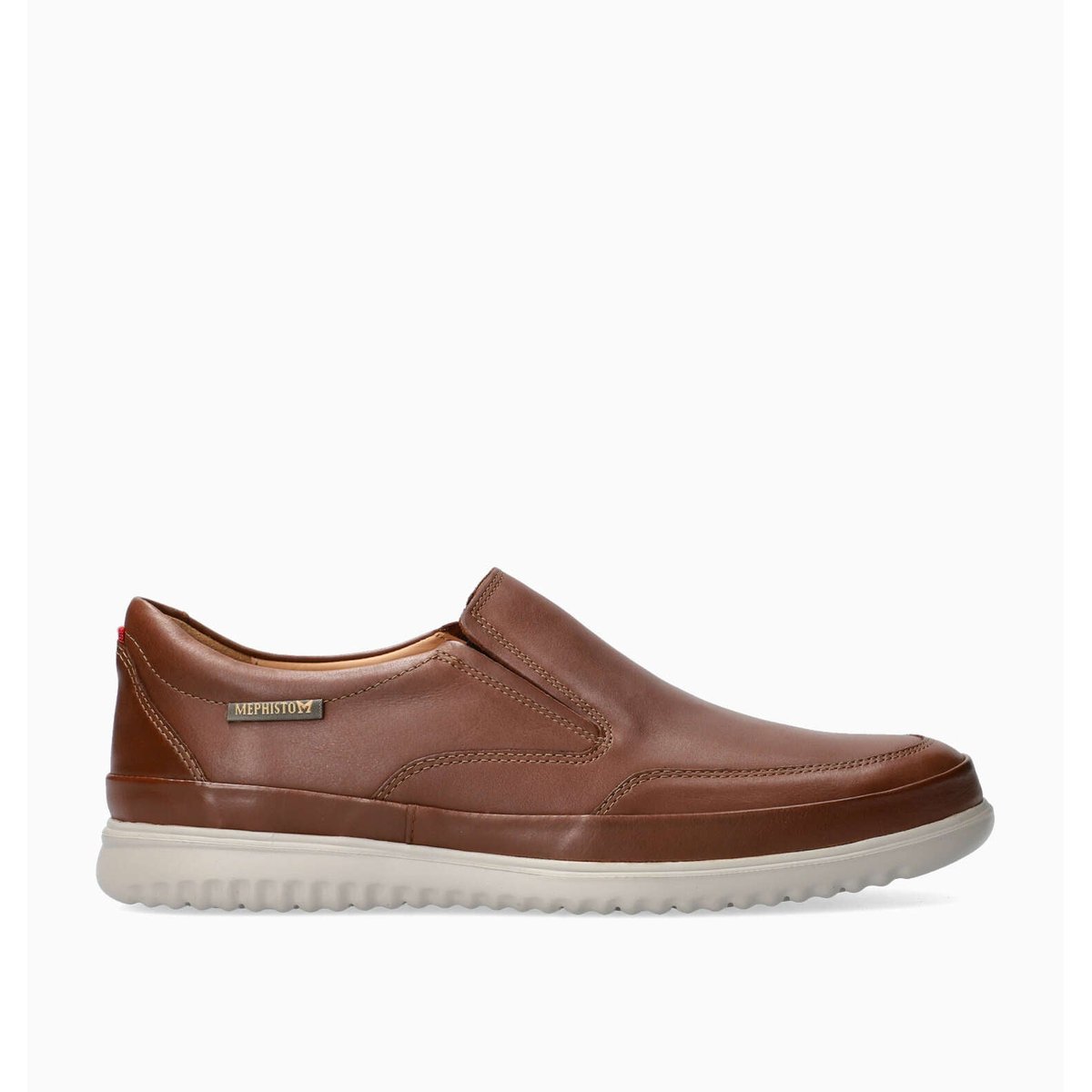 Mocassins en cuir TWAIN noisette 5130, MEPHISTO