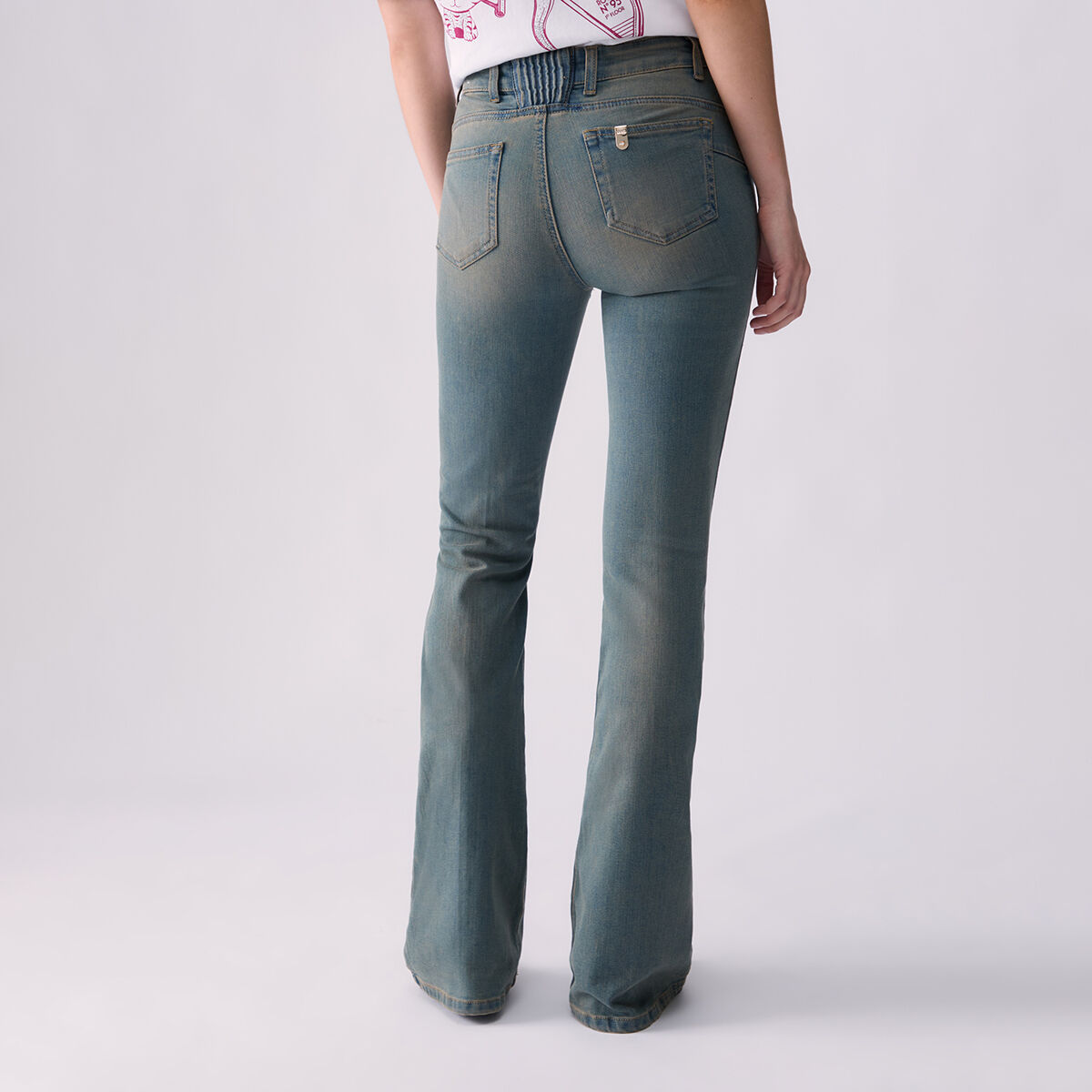 Jean bootcut denim bleu, LIU JO