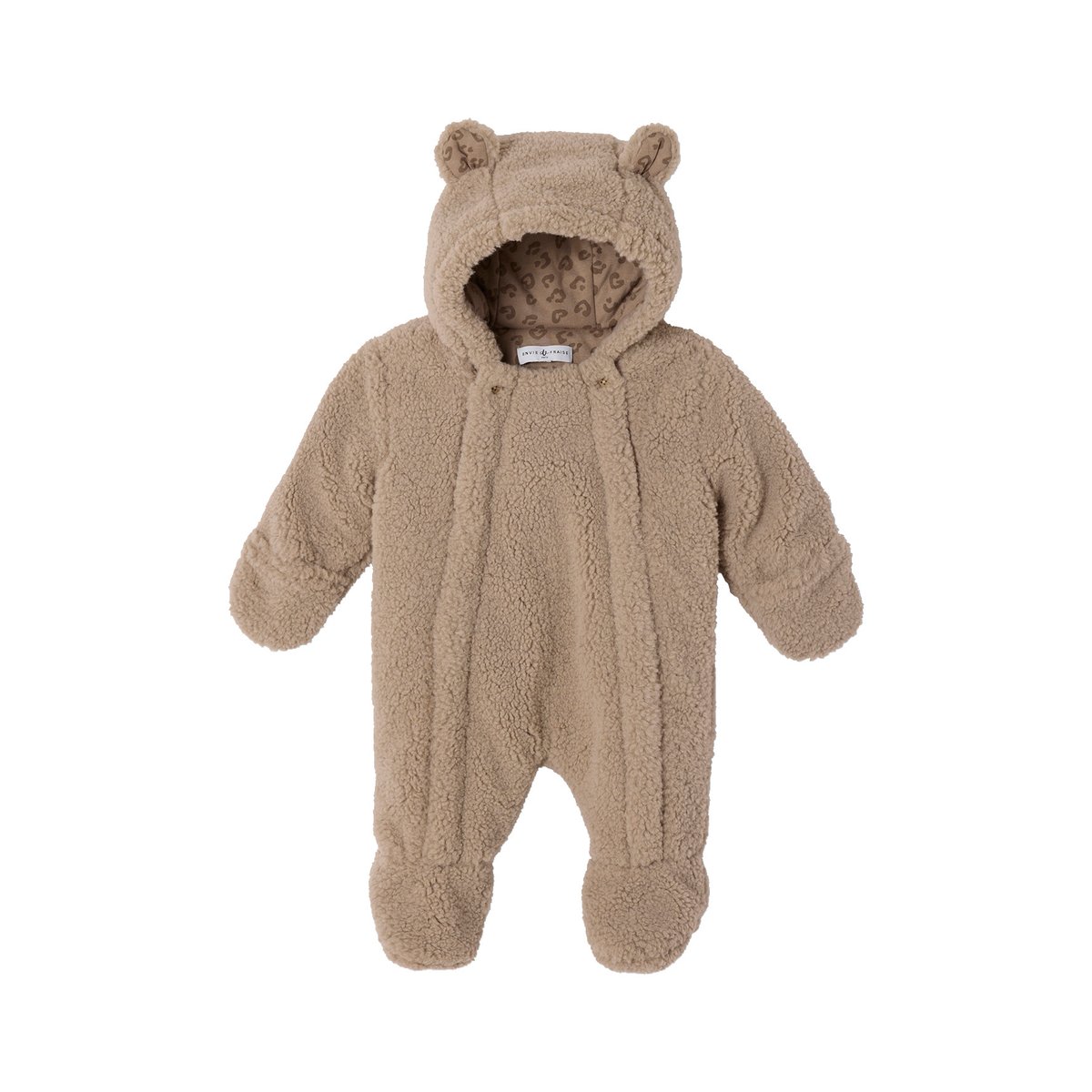 Combi-pilote mixte doublée léopard capsule famille taupe, ENVIE DE FRAISE