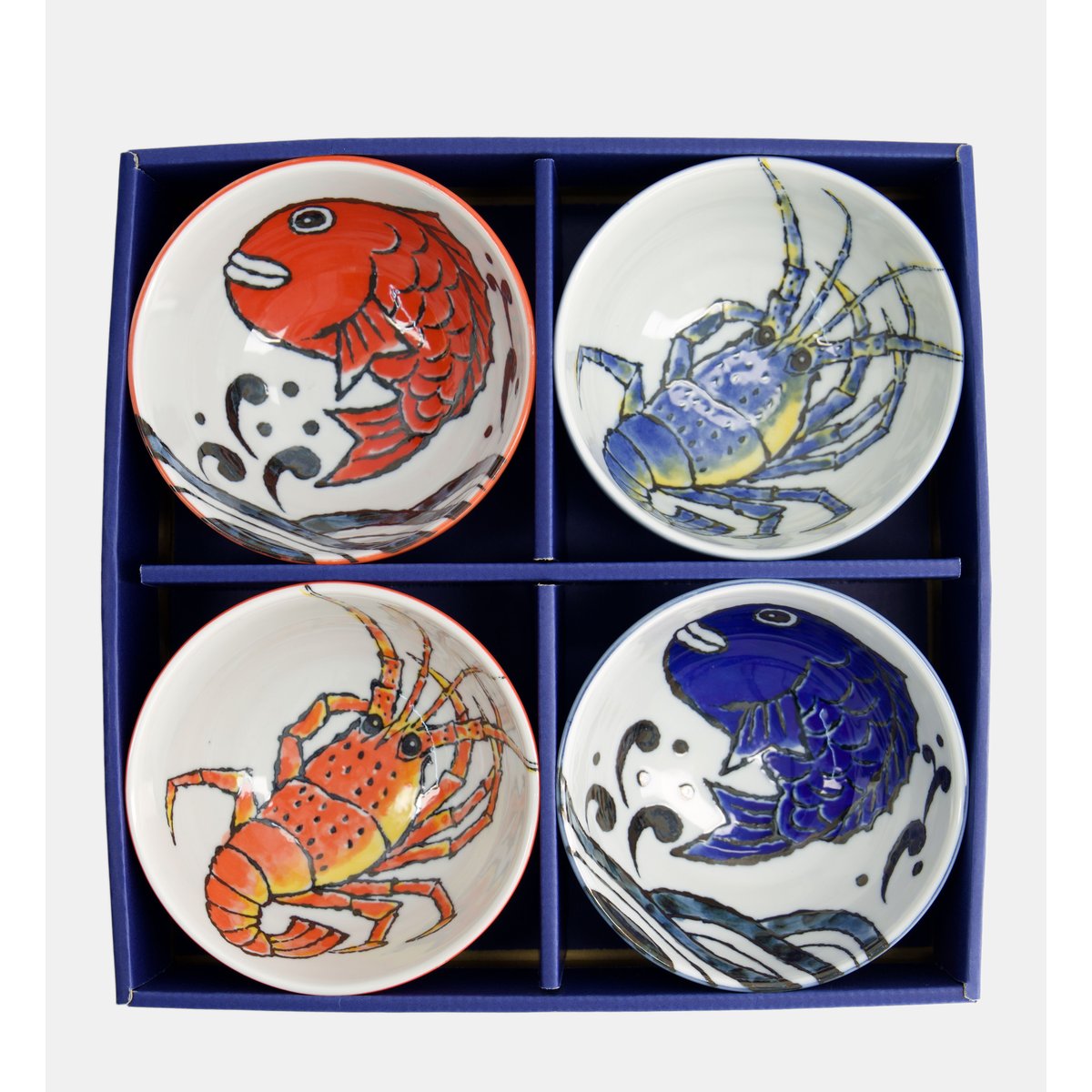 Coffret de 4 bols multicolore, TOKYO DESIGN STUDIO