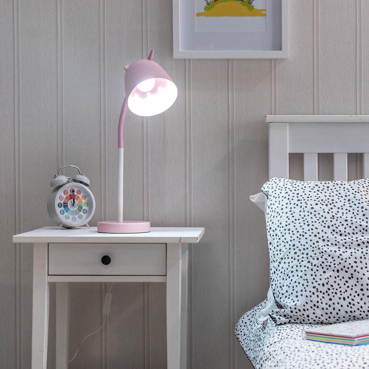 Unicorn Integrated LED Table Lamp pink, SO'HOME
