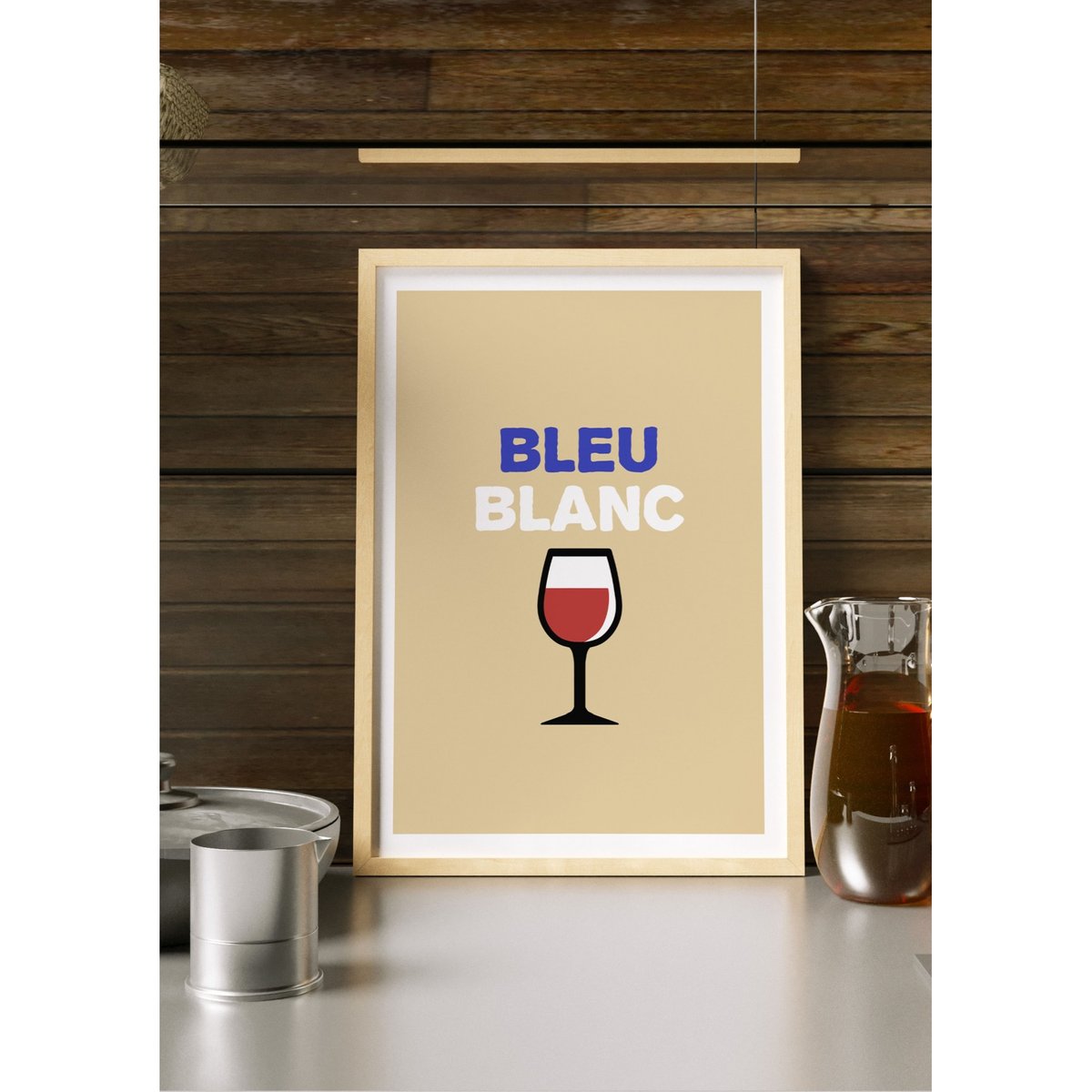Affiche Bleu Blanc Rouge 2 blanc, L'AFFICHERIE