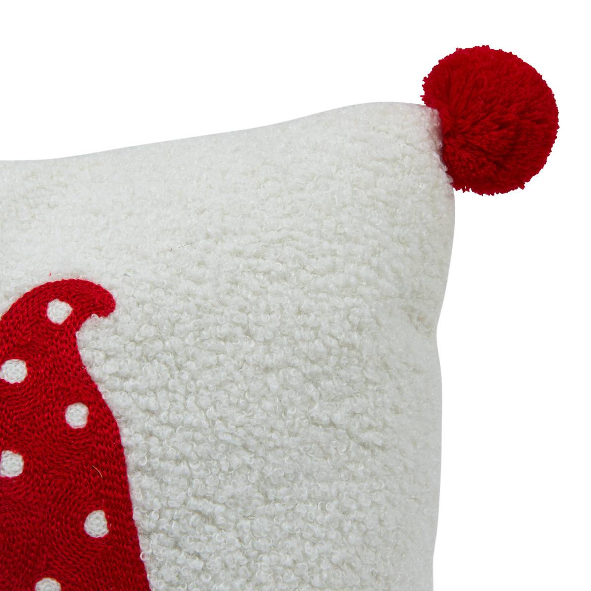 Coussin de Noël motif 3 gnomes 50 x 30 cm multicolore, FEERIC LIGHTS & CHRISTMAS